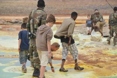 3 Days Danakil Depression Tour - Day 3 Dallol and Lake Assal: salt domes, fumaroles, acid colors, then back to Wukro