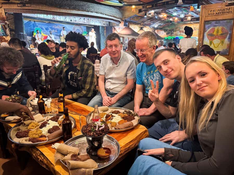 From Addis Ababa: 2-Day Awash National Park and Crater - Day 1 from Addis Ababa: the long drive, the quick look at towns, and lunch en route